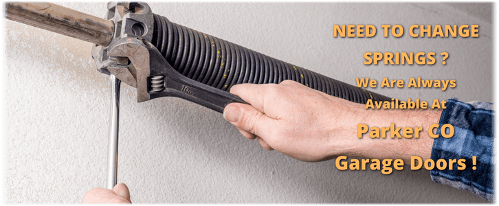 Broken Garage Door Spring Repair Parker CO